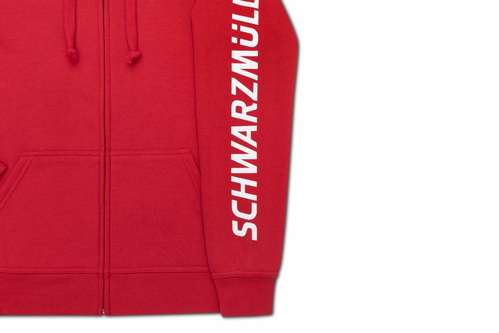 Sweatjacke rot Größe 2XL