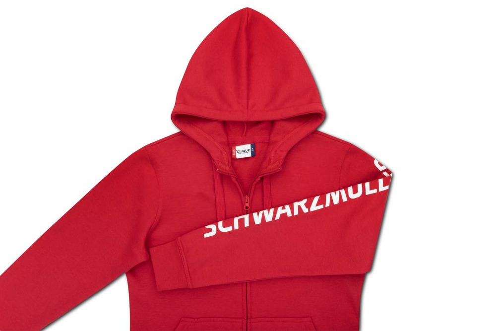 Sweatjacke rot Größe 2XL