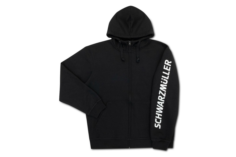 Sweatjacke schwarz Größe S